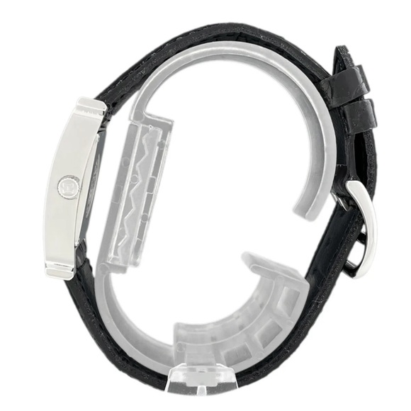 Hermes H watch, Black with diamonds,! 100%authentic, box and paperwork included. - Picture 2 of 9